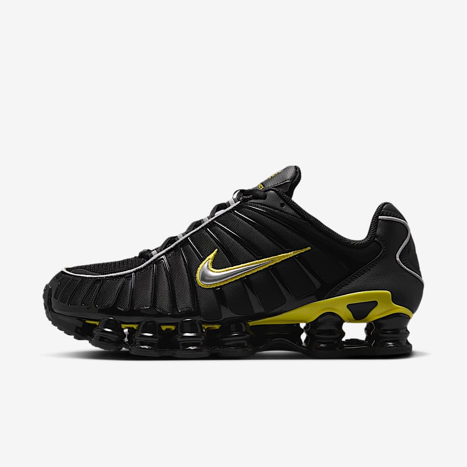 Blue nike shox mens best sale